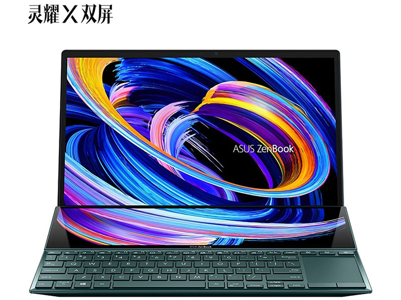 华硕灵耀X双屏(UX4100E)原厂预装Win10系统下载原装工厂OEM系统